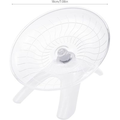 PetTribes Roue silencieuse pour hamster - Exercice nuit/jour, bébé & adulte