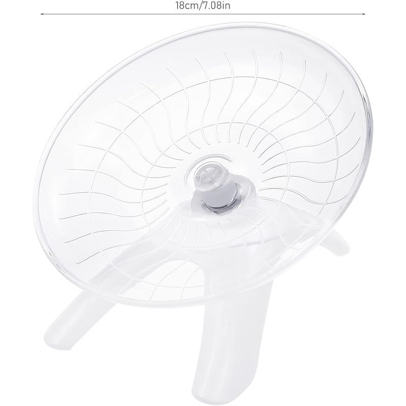 PetTribes Roue silencieuse pour hamster - Exercice nuit/jour, bébé & adulte