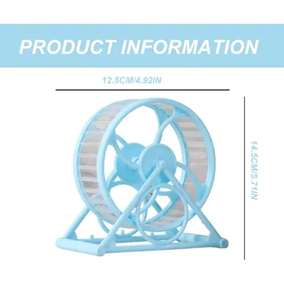 PetTribes Roue d'Exercice Silencieuse - Petit Animal