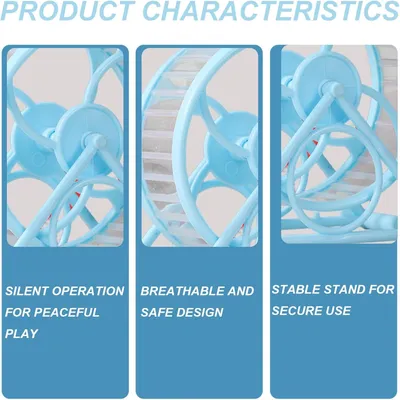 PetTribes Roue d'Exercice Silencieuse - Petit Animal