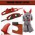 PetTribes Costume d'Halloween Diable pour Chien et Chat - Cornes Réglables