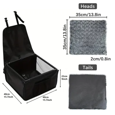 PetTribes Siège Voiture Imperméable pour Petit Chien