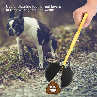 PetTribes Kit nettoyage déjections chien - Pelle longue avec râteau