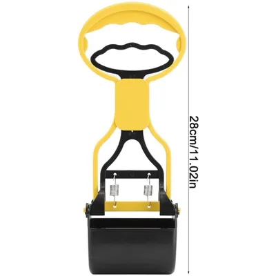 PetTribes Kit nettoyage déjections chien - Pelle longue avec râteau