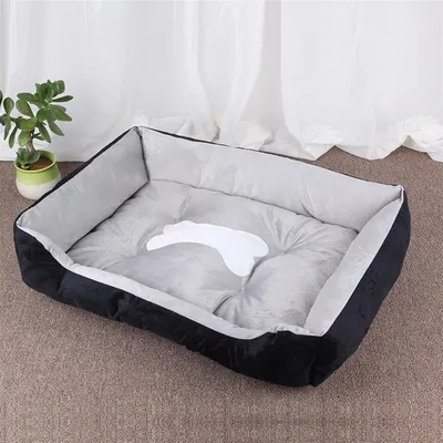PetTribes Lit orthopédique pour chien - antidérapant & lavable - Noir XS PetTribes Lit orthopédique pour chien - antidérapant & lavable - Noir XS