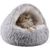 IntiMeg Lit rond en peluche pour chat