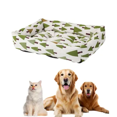 IntiMeg Nid en lin doux et épais pour chien IntiMeg Nid en lin doux et épais pour chien