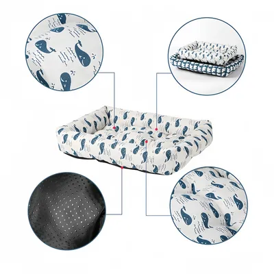 IntiMeg Nid en lin doux et épais pour chien