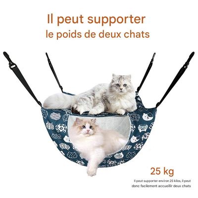 IntiMeg Hamac pour chat suspendu