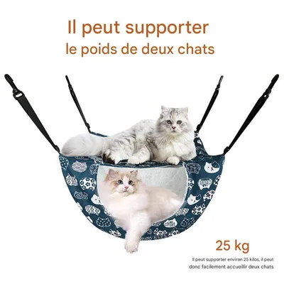 IntiMeg Hamac pour chat suspendu