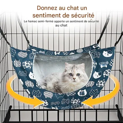 IntiMeg Hamac pour chat suspendu