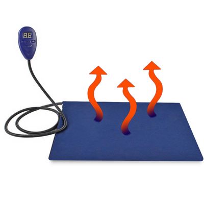 IntiMeg Coussin chauffant électrique pour chien avec minuterie