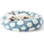 IntiMeg Panier rond pour chien et chat,nuages blancs IntiMeg Panier rond pour chien et chat,nuages blancs
