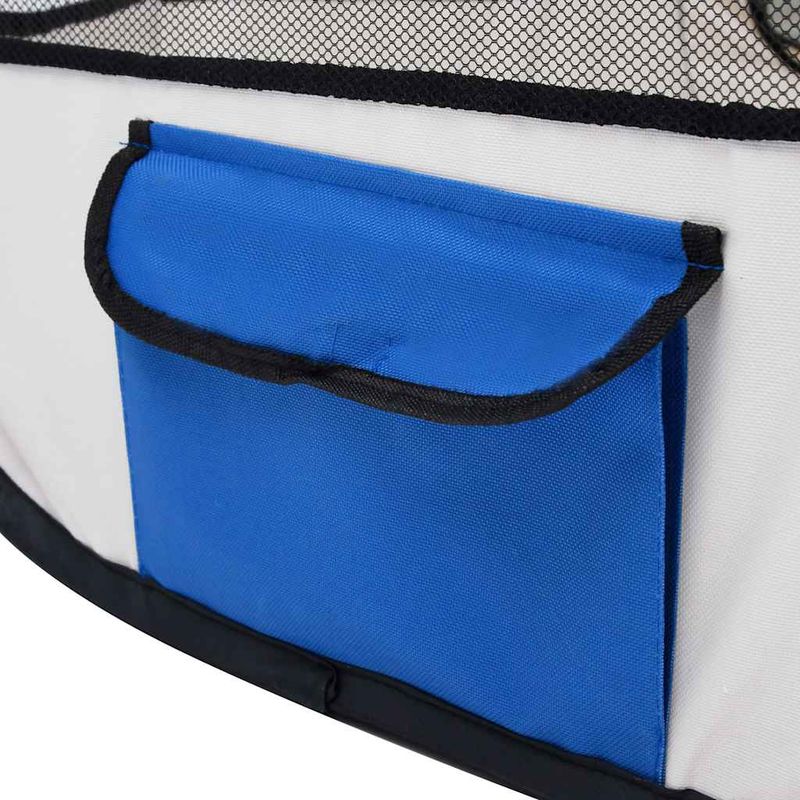 vidaXL parc pour chiens Polyester