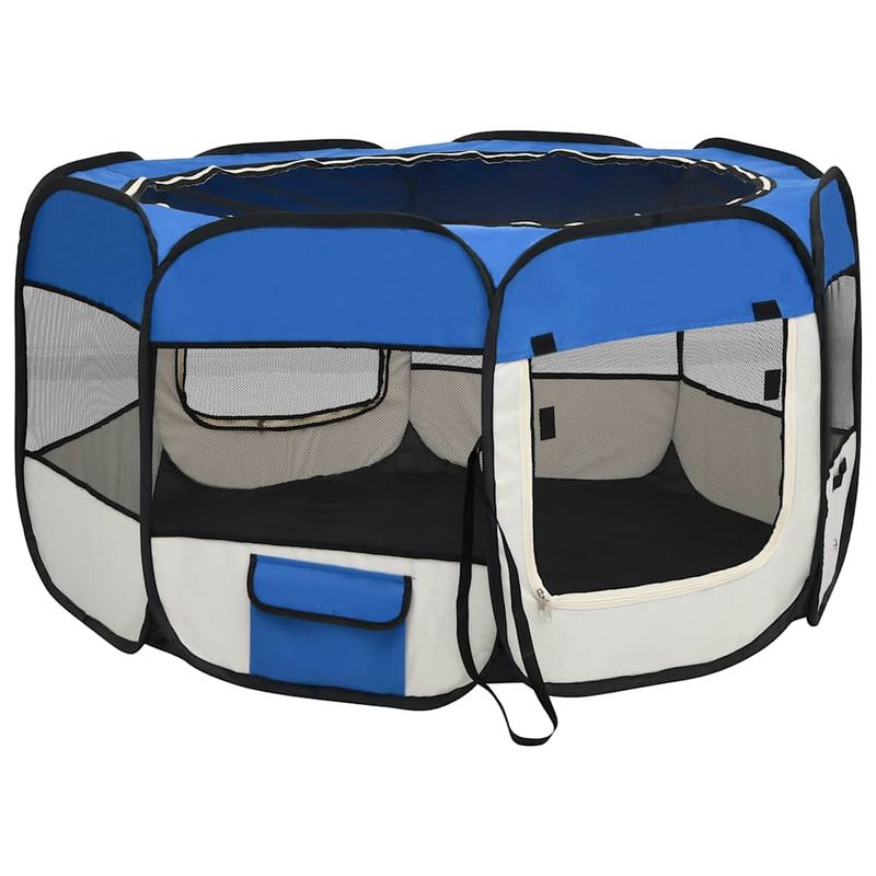 vidaXL parc pour chiens Polyester