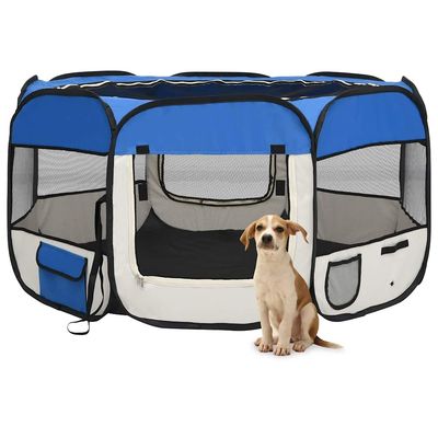 vidaXL parc pour chiens Polyester