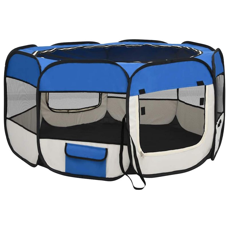 vidaXL parc pour chiens Polyester