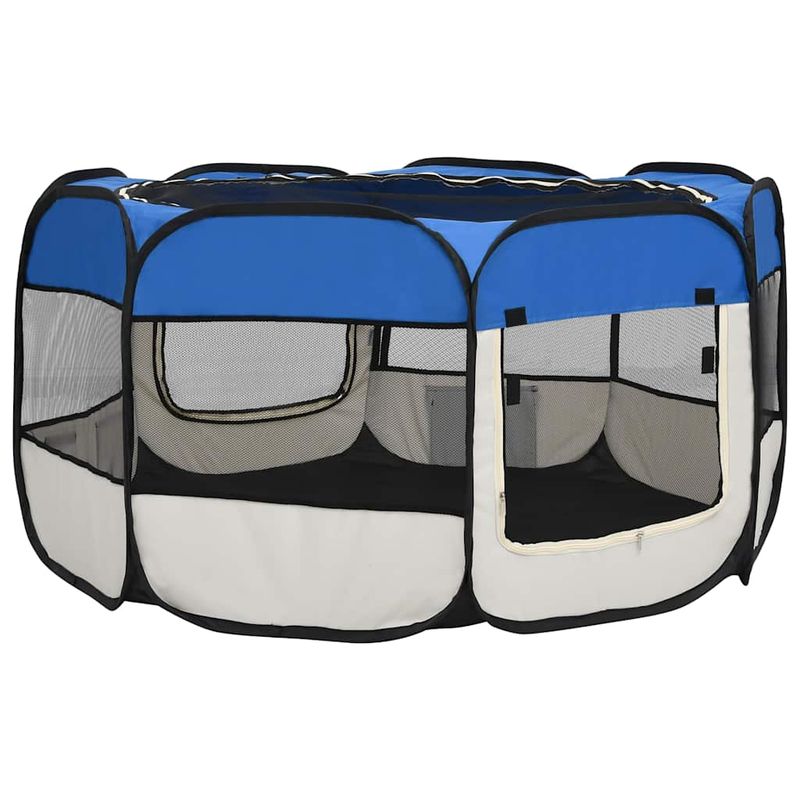 vidaXL parc pour chiens Polyester