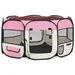 vidaXL parc pour chiens Polyester