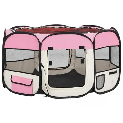 vidaXL parc pour chiens Polyester