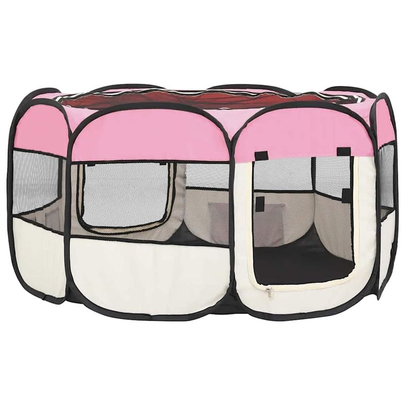vidaXL parc pour chiens Polyester