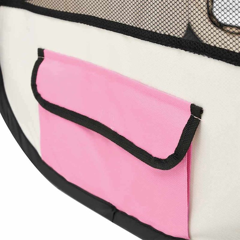 vidaXL parc pour chiens Polyester