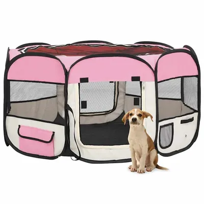vidaXL parc pour chiens Polyester vidaXL parc pour chiens Polyester
