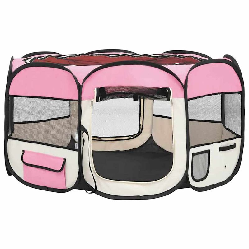 vidaXL parc pour chiens Polyester