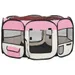 vidaXL parc pour chiens Polyester