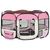 vidaXL parc pour chiens Polyester