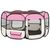 vidaXL parc pour chiens Polyester