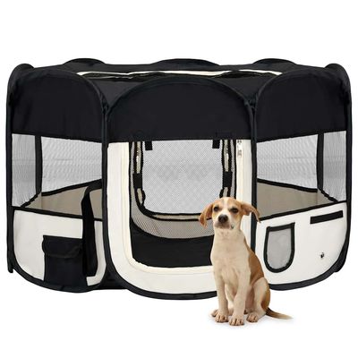 vidaXL parc pour chiens Polyester