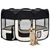 vidaXL parc pour chiens Polyester