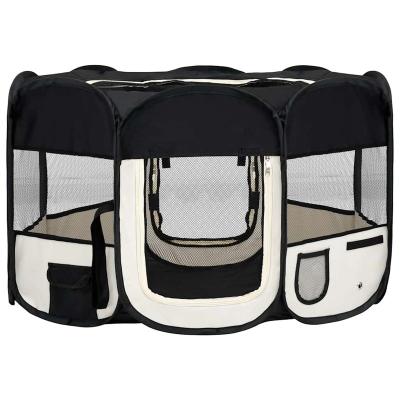 vidaXL parc pour chiens Polyester