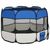 vidaXL parc pour chiens Polyester