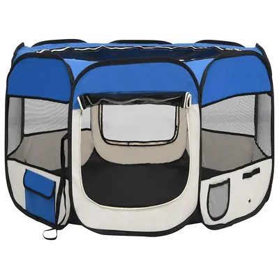 vidaXL parc pour chiens Polyester