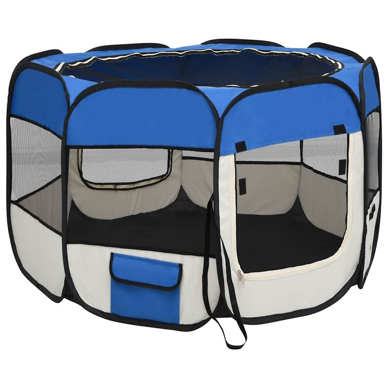 vidaXL parc pour chiens Polyester