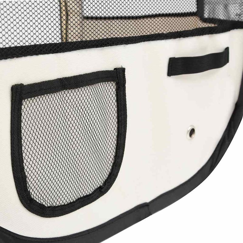 vidaXL parc pour chiens Polyester