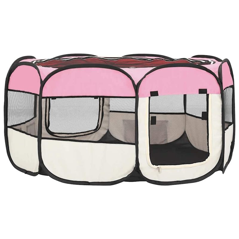 vidaXL parc pour chiens Polyester