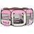 vidaXL parc pour chiens Polyester