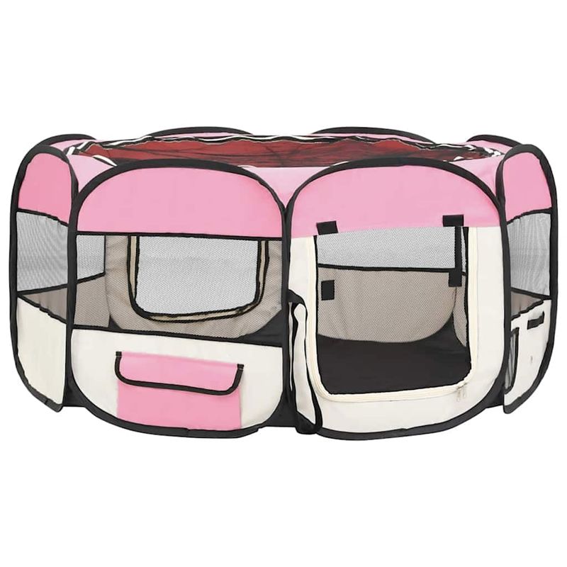 vidaXL parc pour chiens Polyester