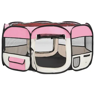 vidaXL parc pour chiens Polyester