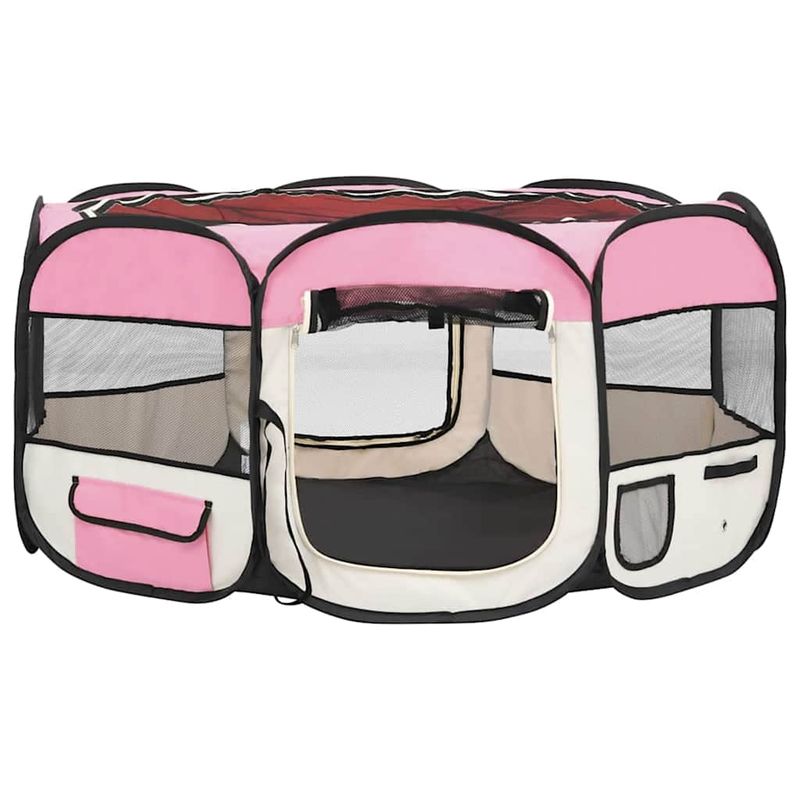 vidaXL parc pour chiens Polyester