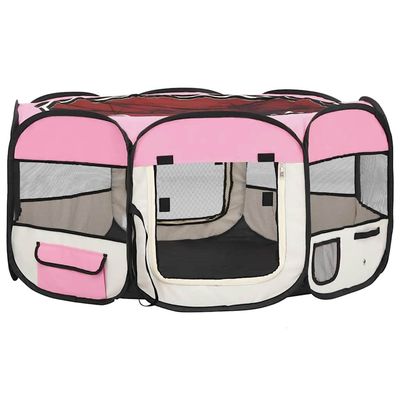 vidaXL parc pour chiens Polyester