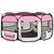 vidaXL parc pour chiens Polyester