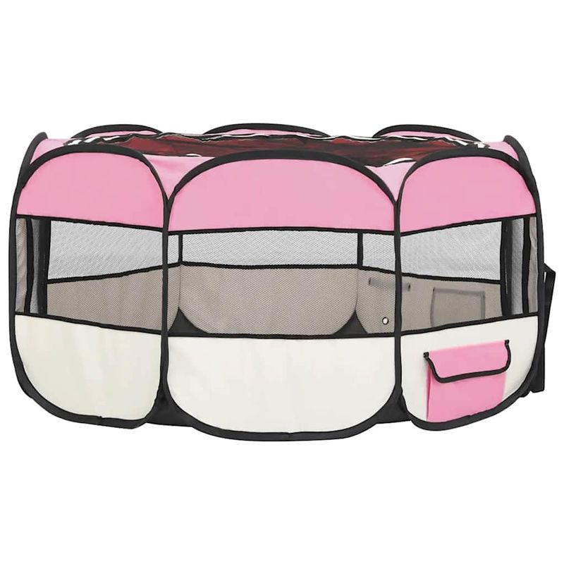 vidaXL parc pour chiens Polyester