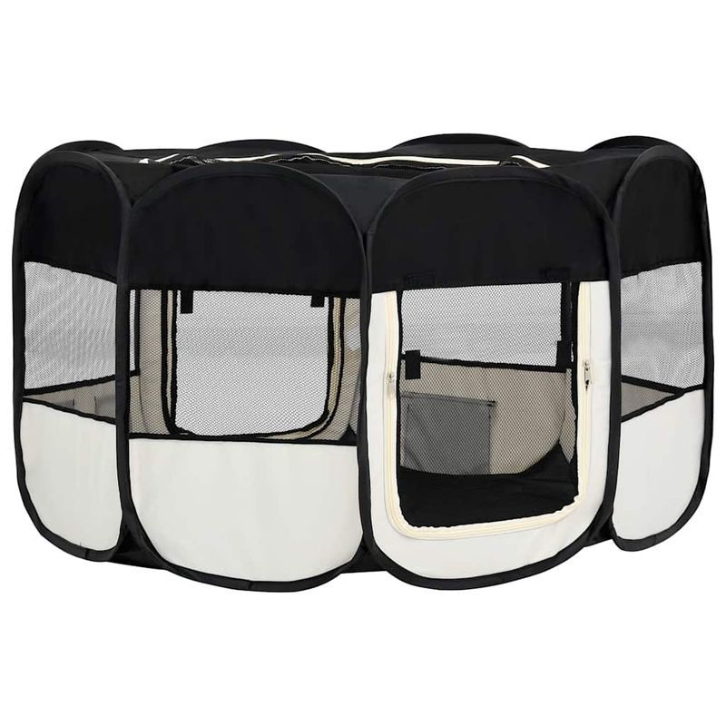 vidaXL parc pour chiens Polyester