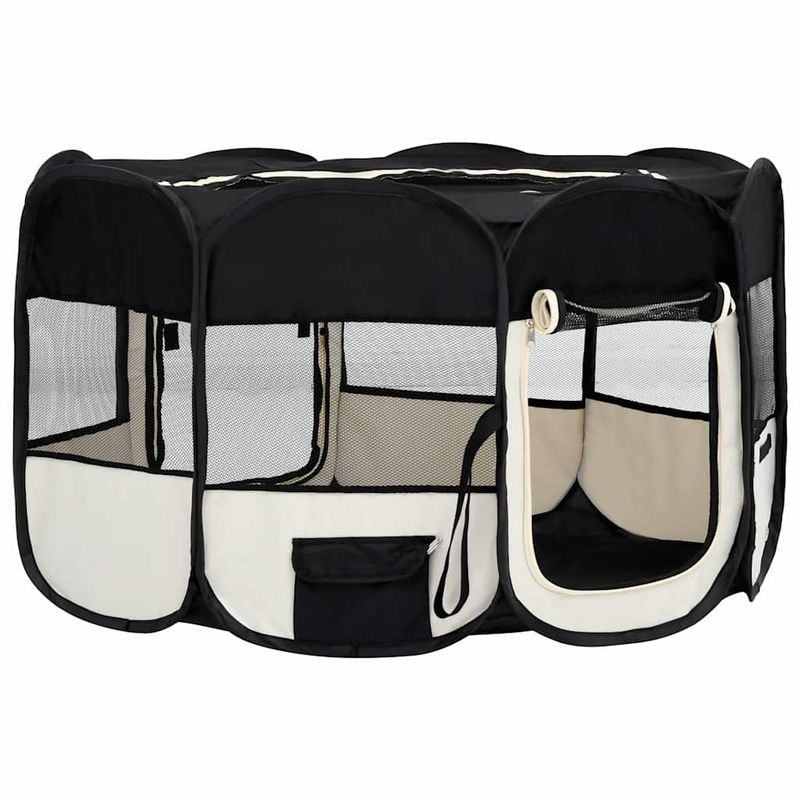 vidaXL parc pour chiens Polyester