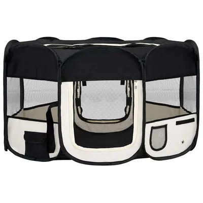 vidaXL parc pour chiens Polyester
