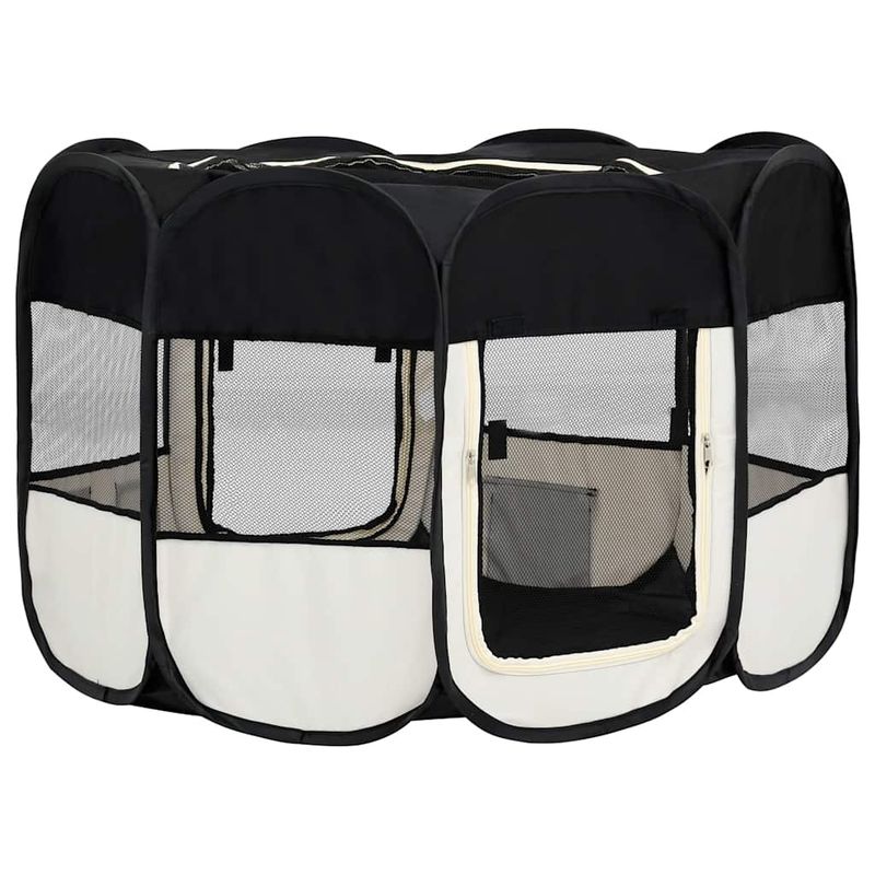 vidaXL parc pour chiens Polyester